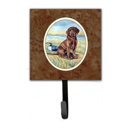 Carolines Treasures Chocolate Labrador Puppy Leash or Key Holder 7090SH4